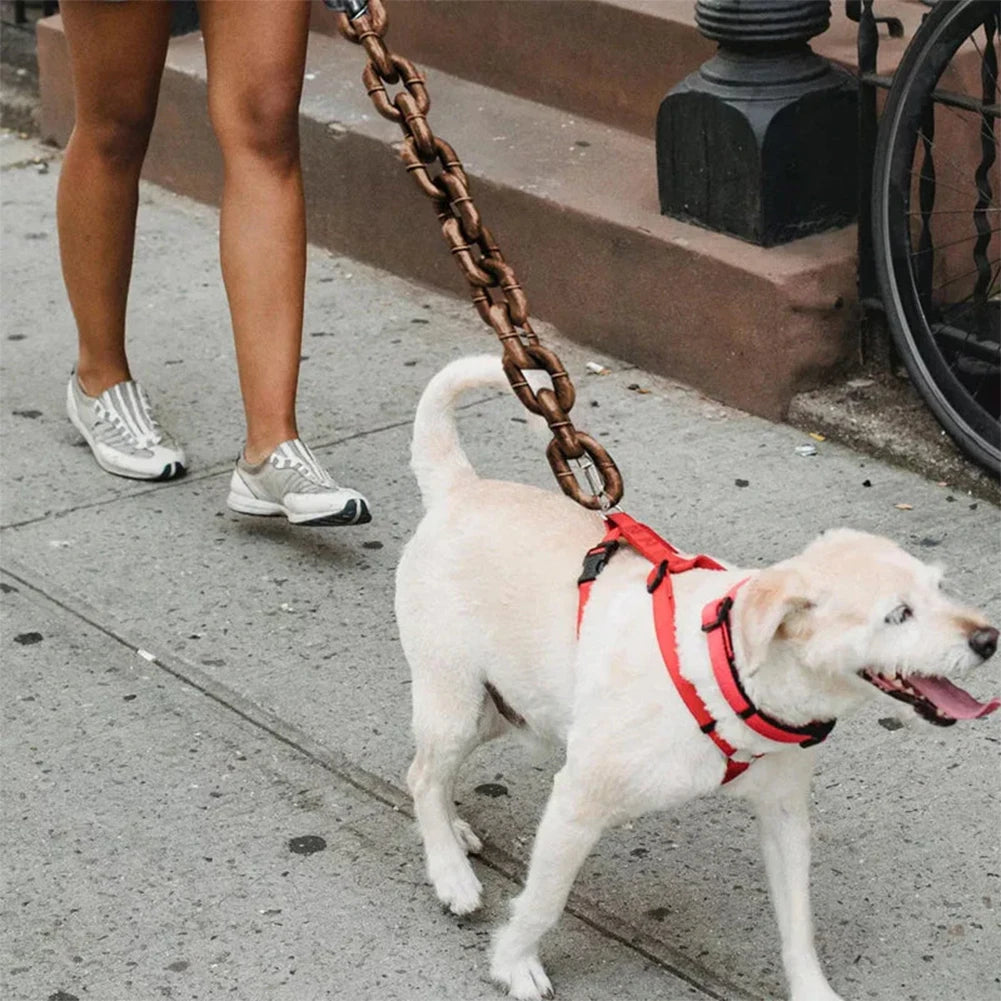 Lightweight Cuban Link Chain Dog Collar