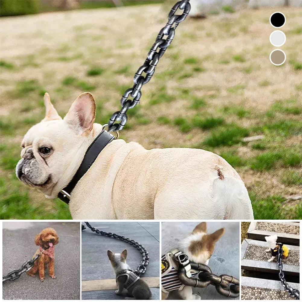 Lightweight Cuban Link Chain Dog Collar