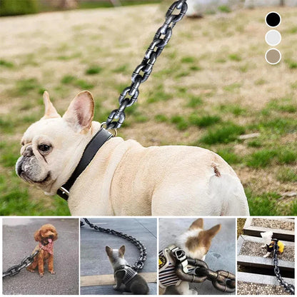 Lightweight Cuban Link Chain Dog Collar