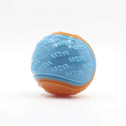 Interactive Squeaky Teething Chew Ball