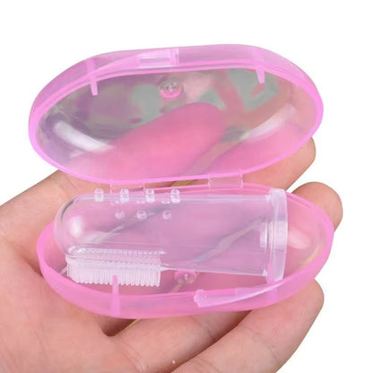 Soft Silicone Dental Finger Brush for Pets