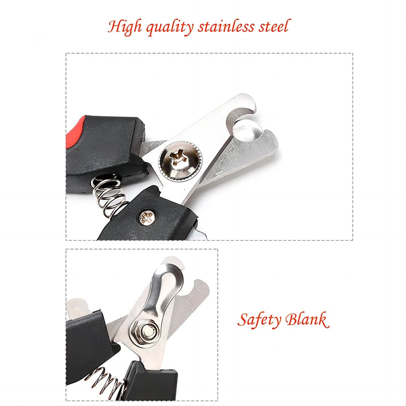 Professional Stainless Steel Pet Nail Clippers