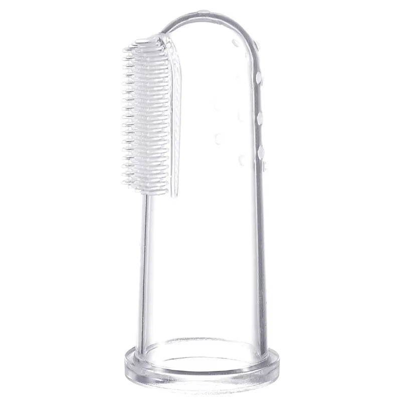 Soft Silicone Dental Finger Brush for Pets