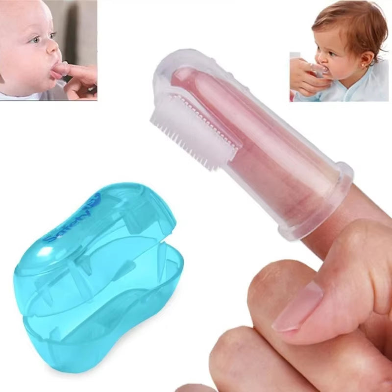Soft Silicone Dental Finger Brush for Pets