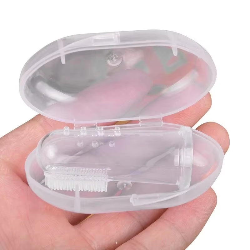 Soft Silicone Dental Finger Brush for Pets